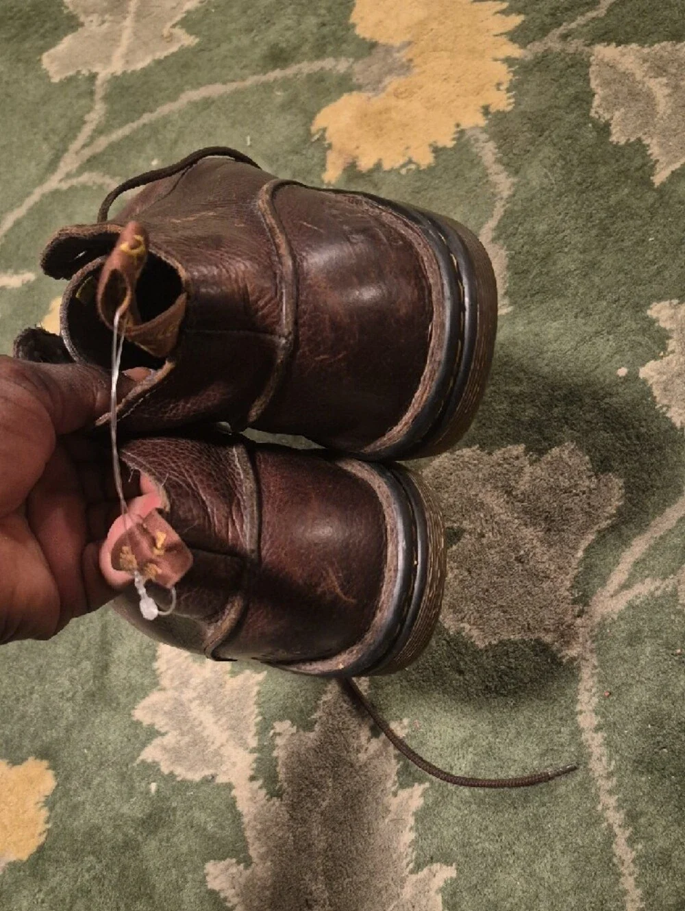 Dr. Martens Brown Leather Chukka Boots